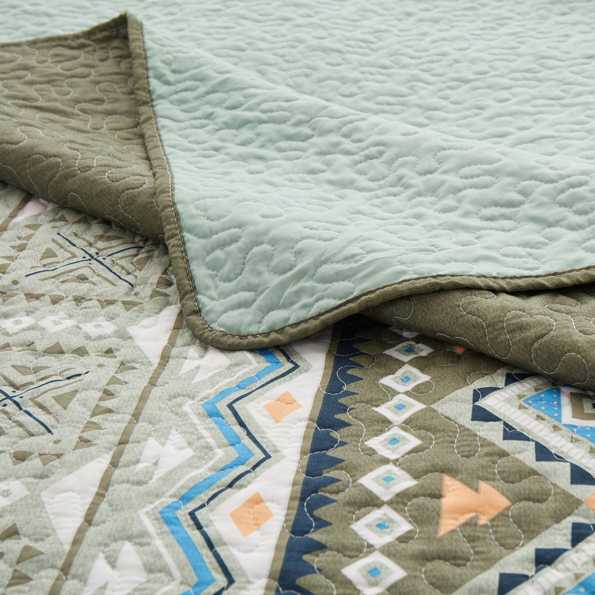 bohemian quilt set
