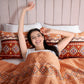 bohemian quilt set